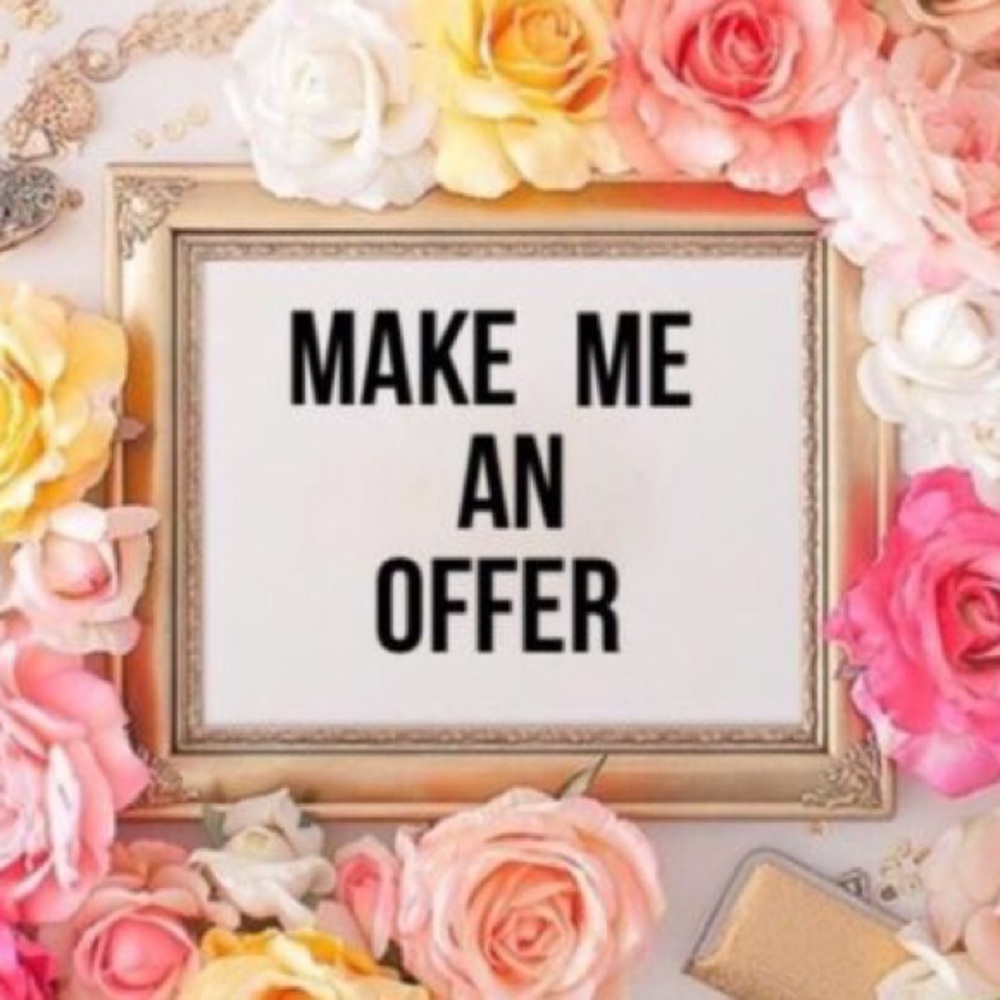 Don’t be afraid!! Send me offers!!! 💕💕